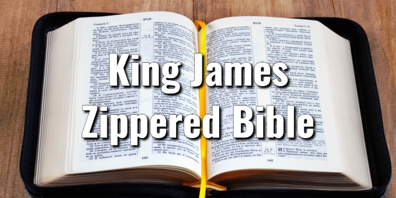 The Top King James Zippered Bible Version on Amazon Right NowLord's Library