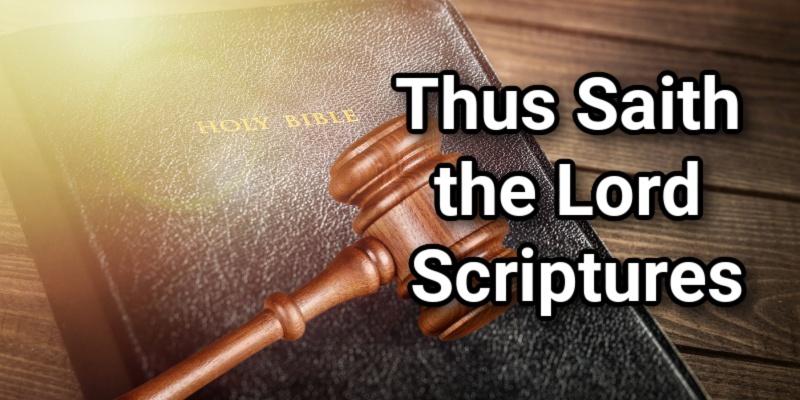 Thus Saith the Lord Scriptures: Key Bible Verses to KnowLord's Library